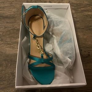 Teal Green Heels